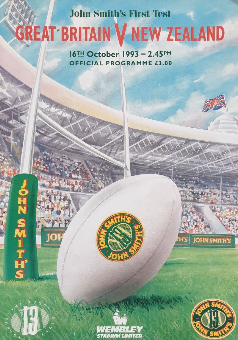 Great Britain v New Zealand (1993, Oct 16th) First Test