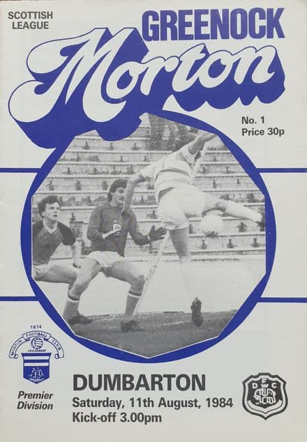 Greenock Morton v Dumbarton (1984, Aug 11th)