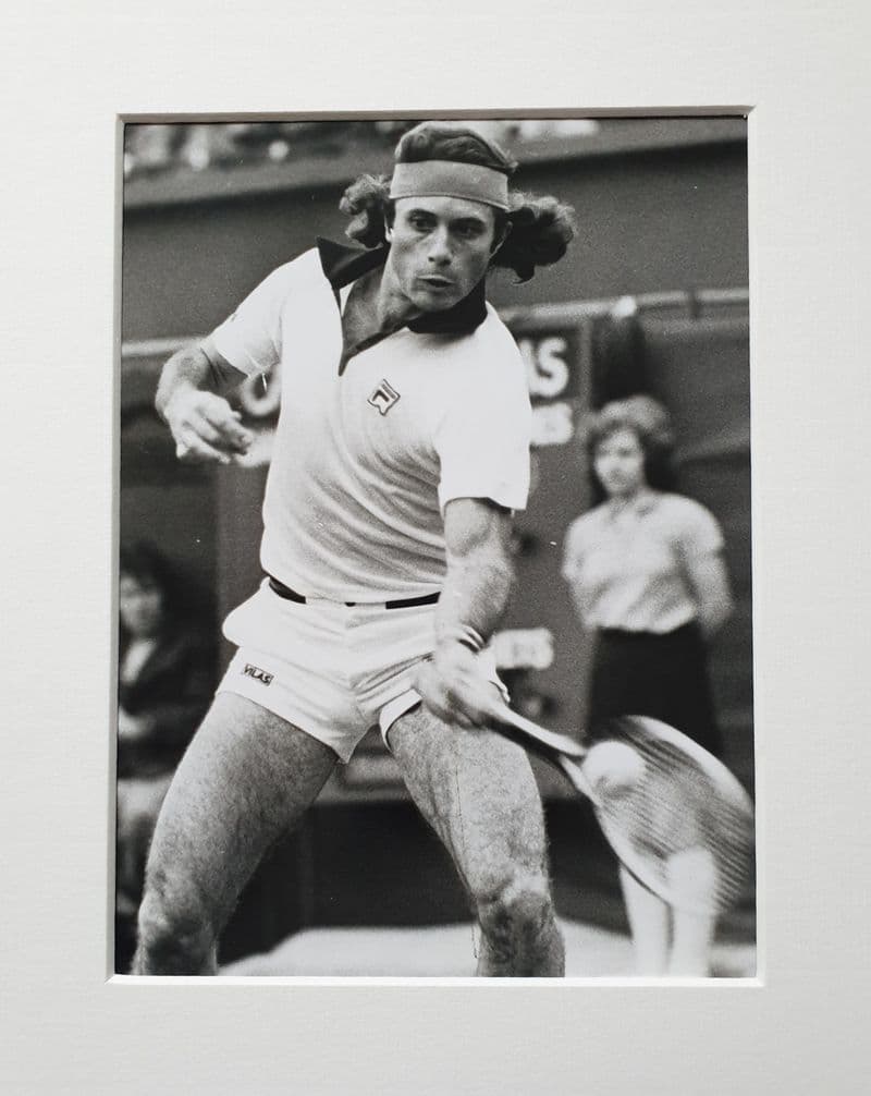 Guillermo Vilas Press Photo, Wimbledon