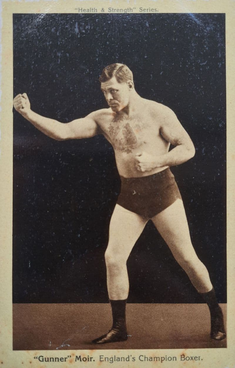 Gunner Moir Card (1908)