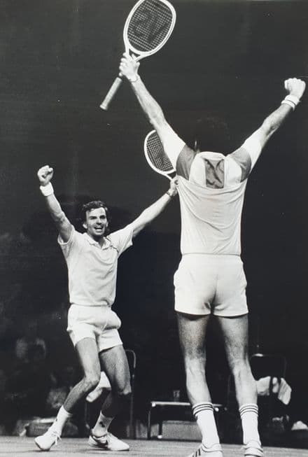 Gunthardt & Taroczy Press Photo "Winners" (1986)