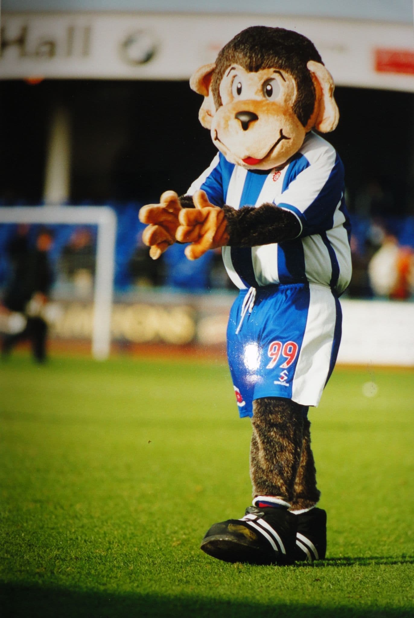 H Angus the Monkey Hartlepool Mascot Colour Press Photo