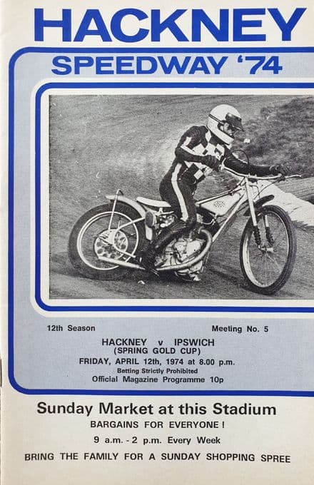 Hackney v Ipswich (1974, Apr 12th)