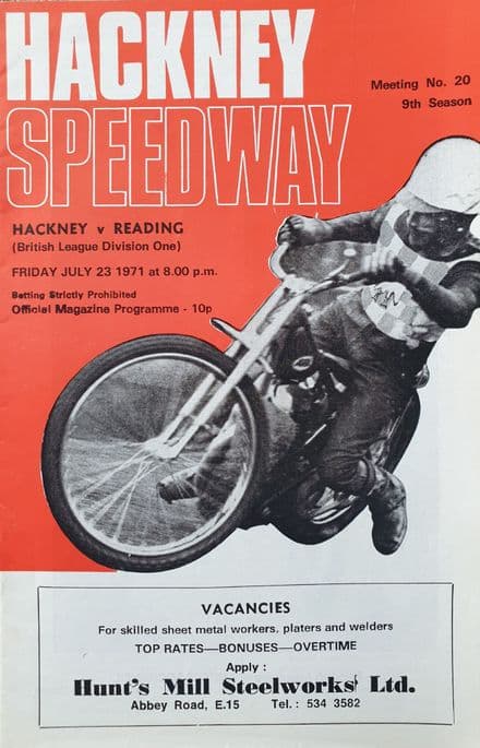 Hackney v Reading (1971, Jul 23rd)