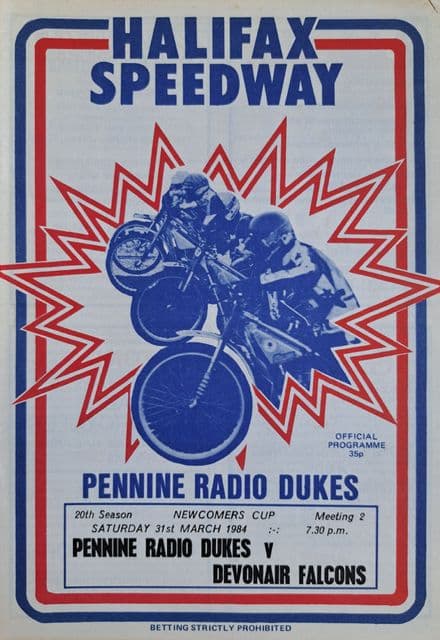 Halifax v Exeter (1984, Mar 31st)