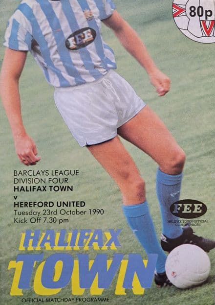Halifax v Hereford, Div 4 (1990, Oct 23rd)