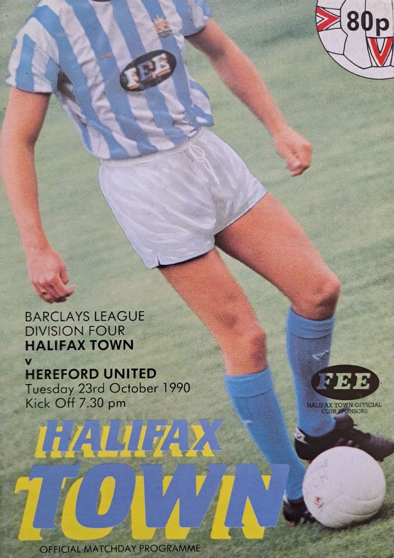 Halifax v Hereford, Div 4 (1990, Oct 23rd)