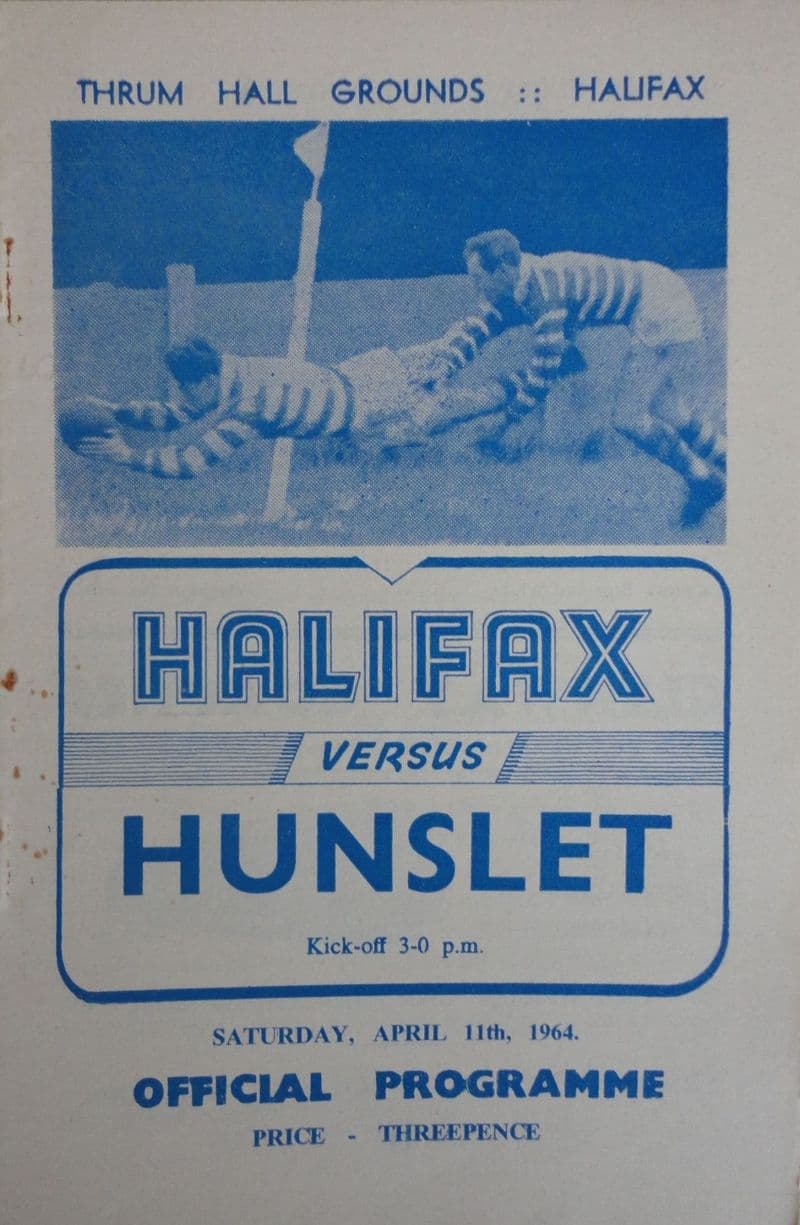 Halifax v Hunslet (1964, April 11th)