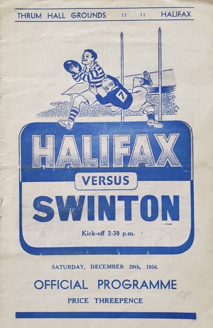 Halifax v Swinton (1956, Dec 29th)