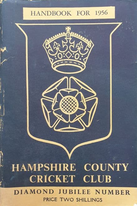 Hampshire County Cricket Club Handbook (1956)