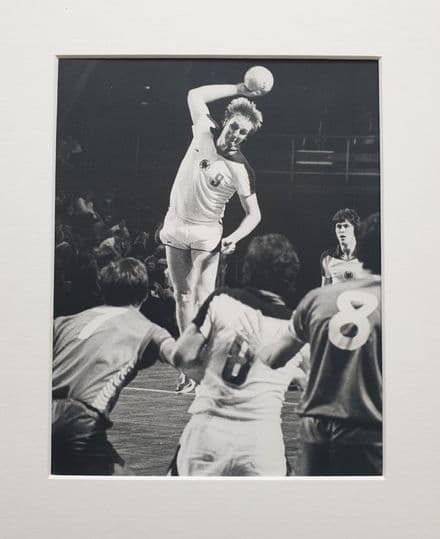 Handball Black and White Photo