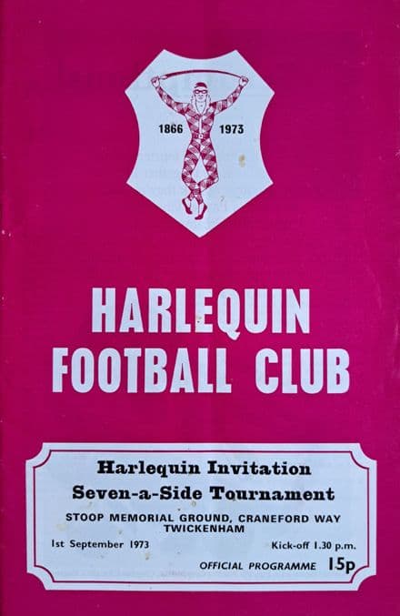 Harlequin Invitation Sevens (1973, Sep 1st)