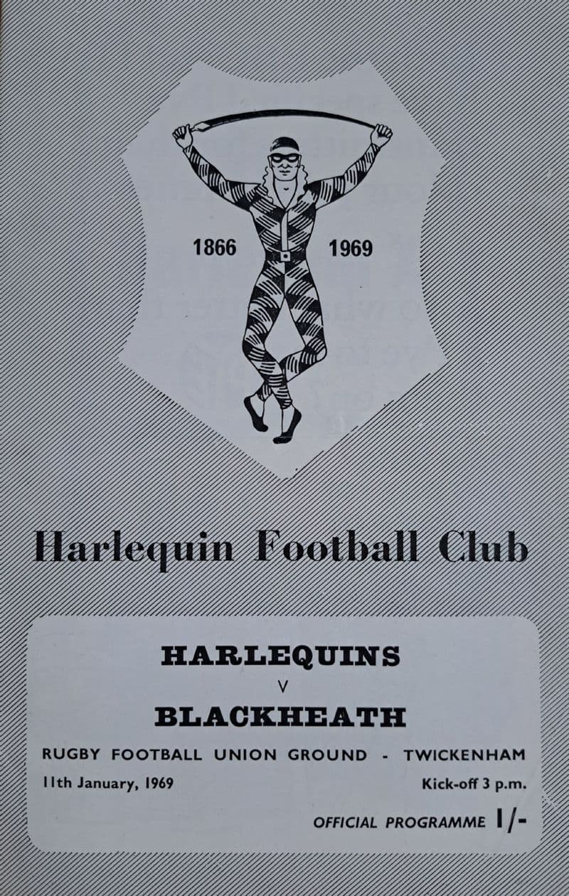 Harlequins v Blackheath (1969, Jan 11th)