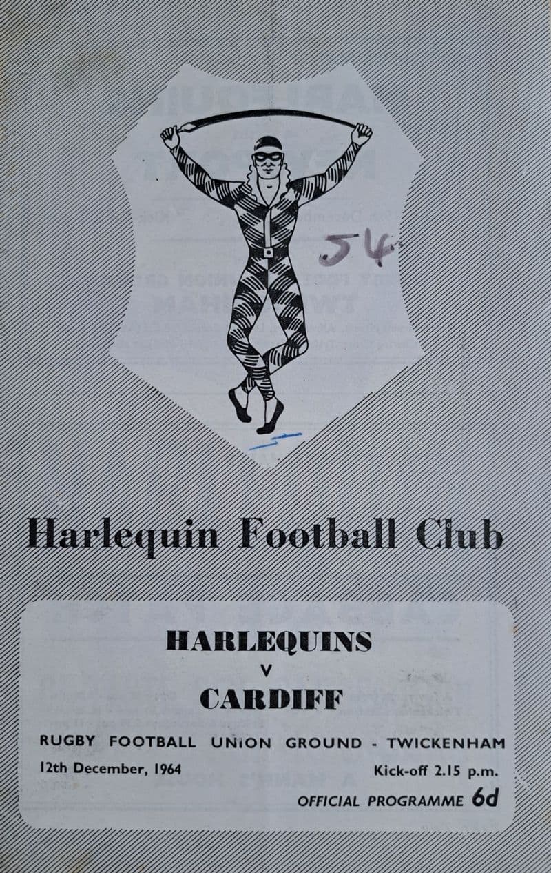 Harlequins v Cardiff (1964, Dec 12th)