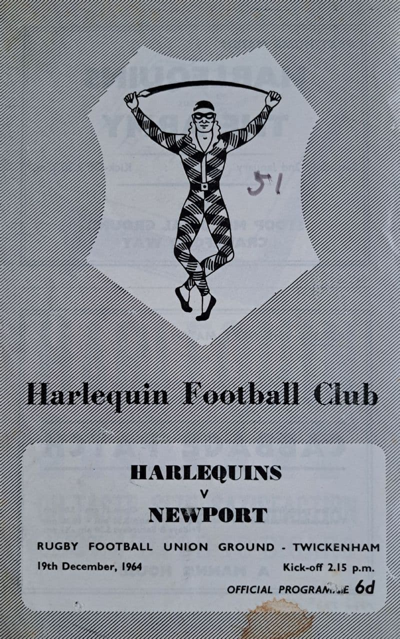 Harlequins v Newport (1964, Dec 19th)