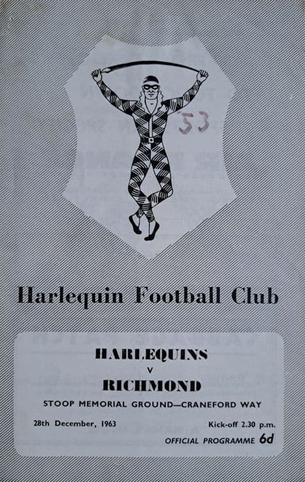Harlequins v Richmond (1963, Dec 28th)
