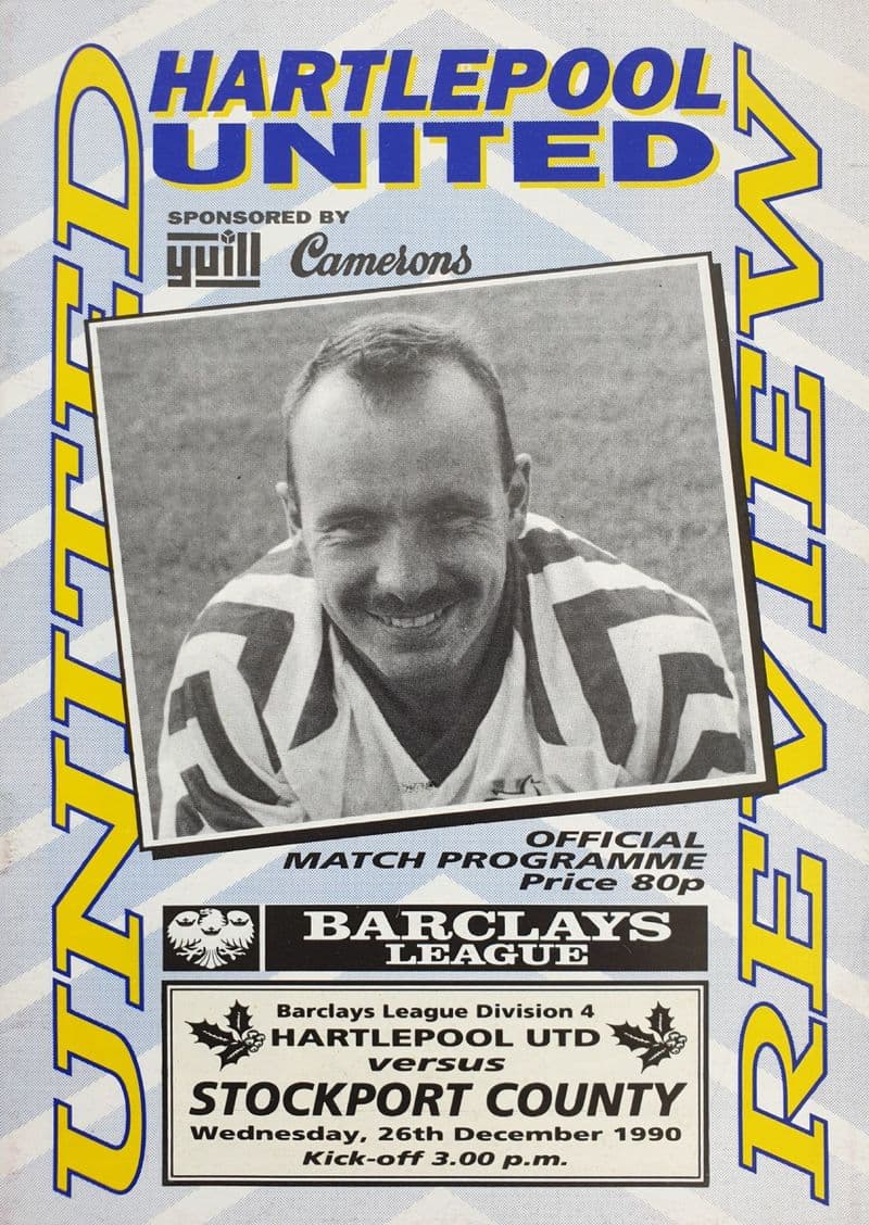 Hartlepool v Stockport, Div 4 (1990, Dec 26th)