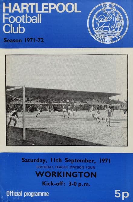 Hartlepool v Workington, Div 4 (1971, Sep 11th)