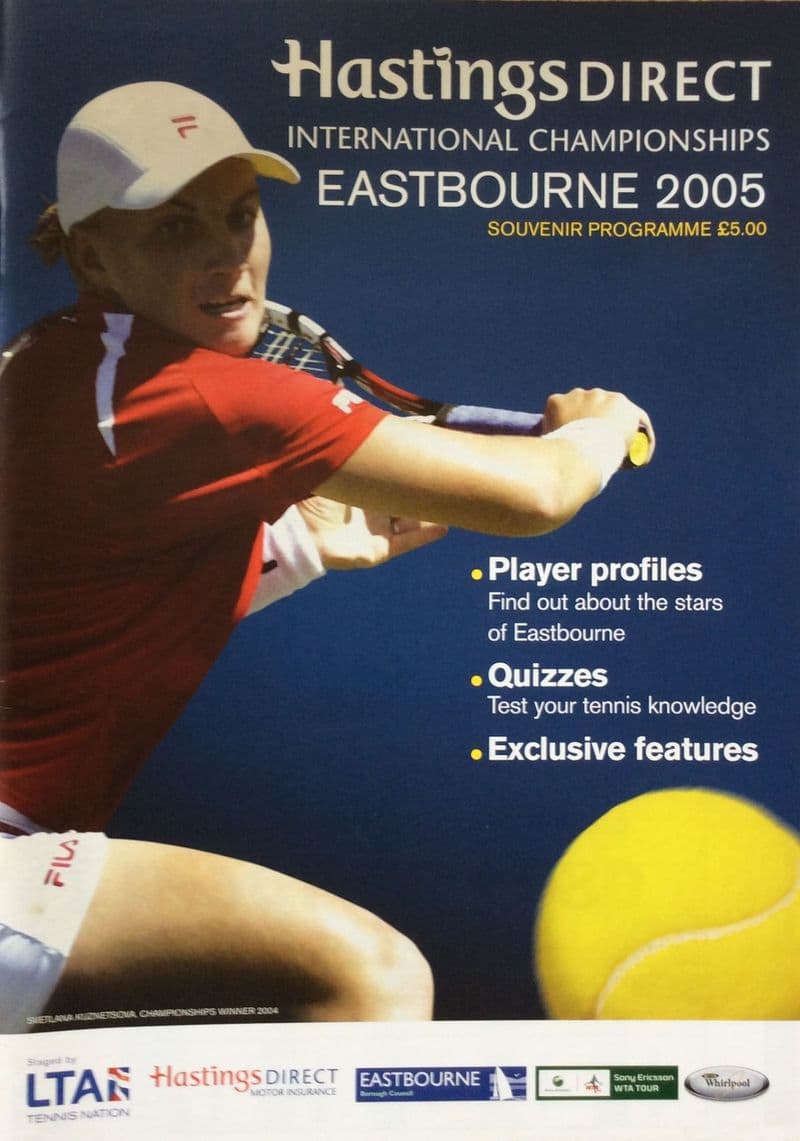 Hastings Direct Ladies' Championships Eastbourne (2005, 13th-18th June)