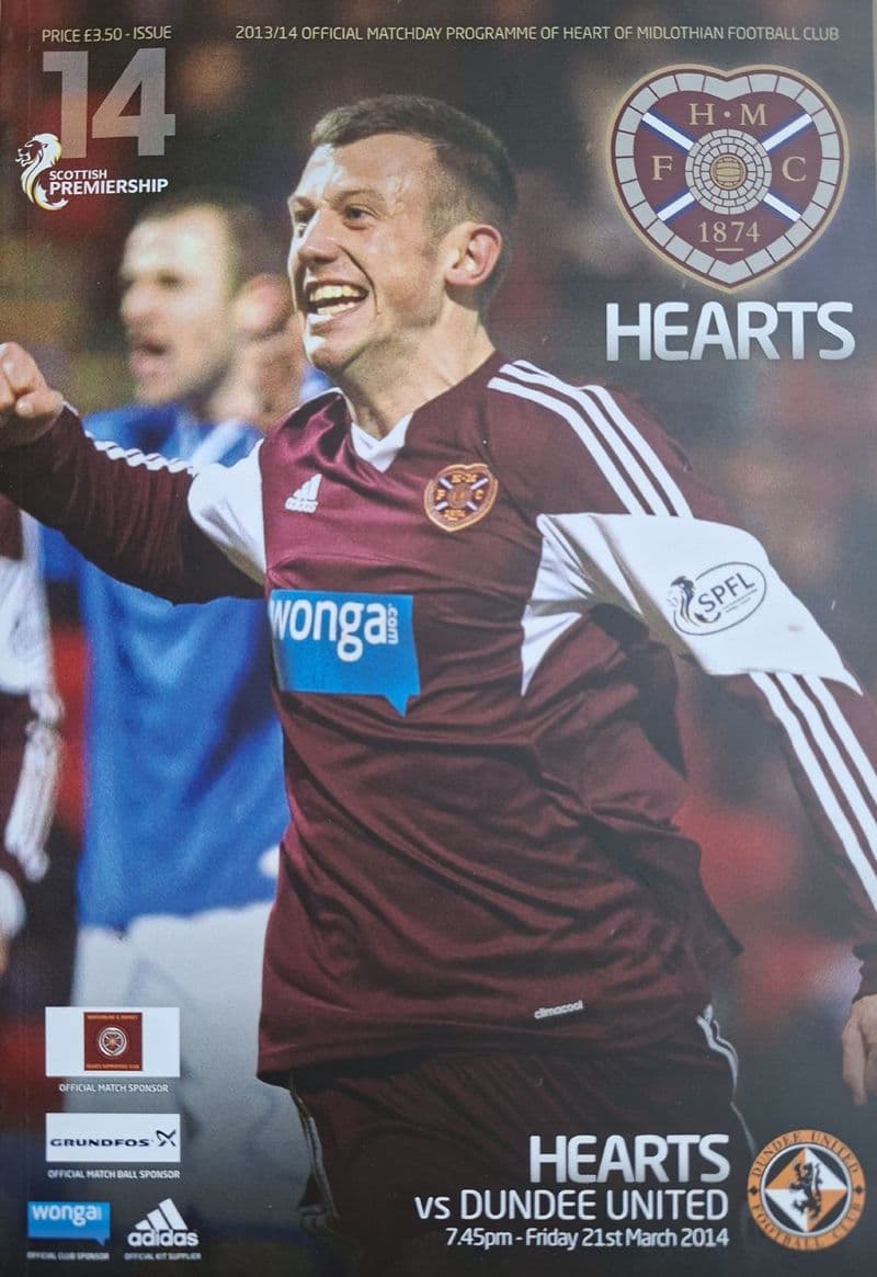 Hearts v Dundee United (2014, Mar 21st)