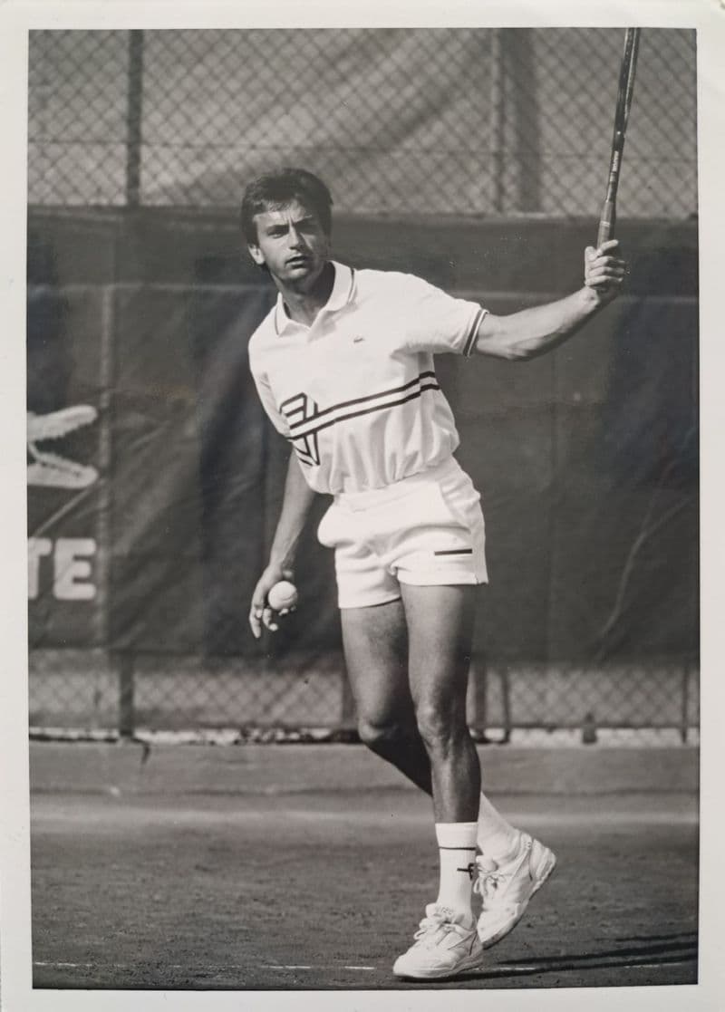 Henri Leconte Press Photo (1991)