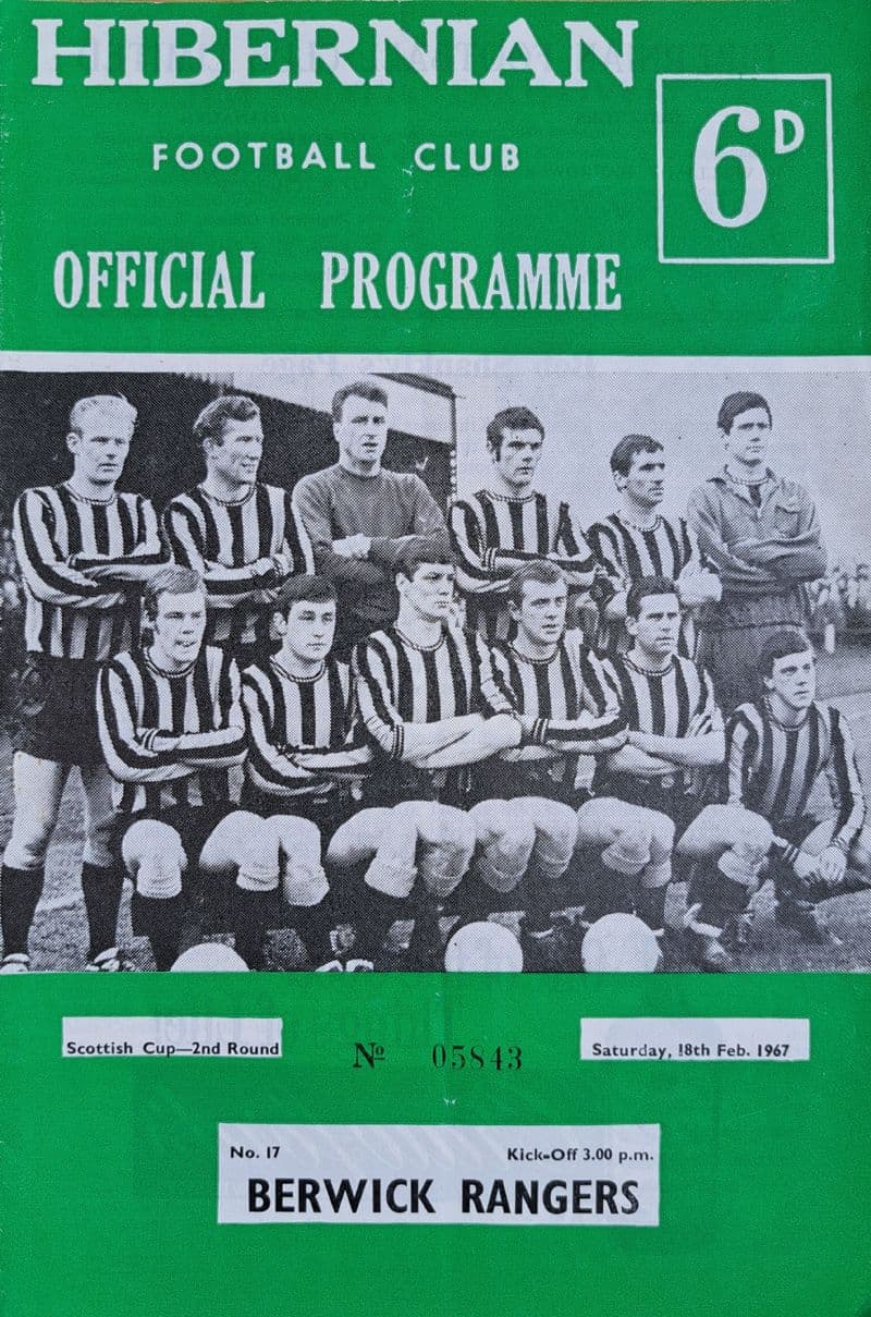 Hibernian v Berwick Rangers (196t, Feb 18th)