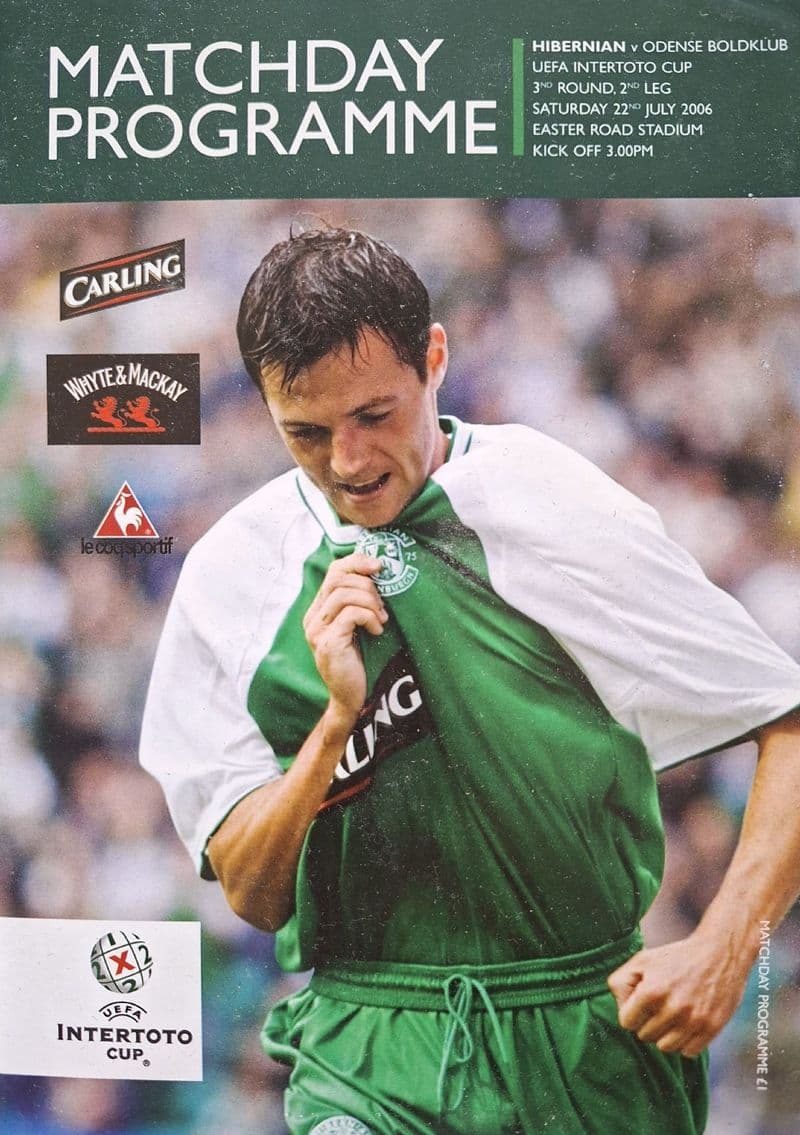 Hibernian v Odense BoldKlub (2006, Jul 22nd)