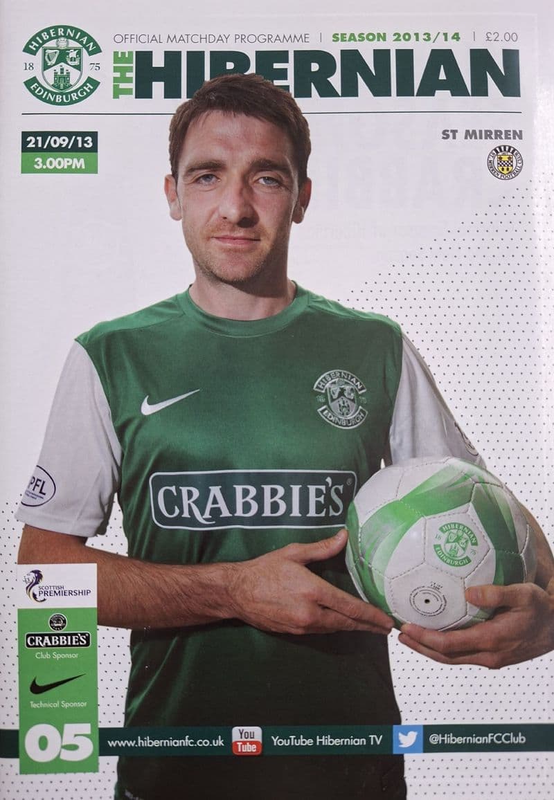 Hibernian v St Mirren (2013, Sep 21st)