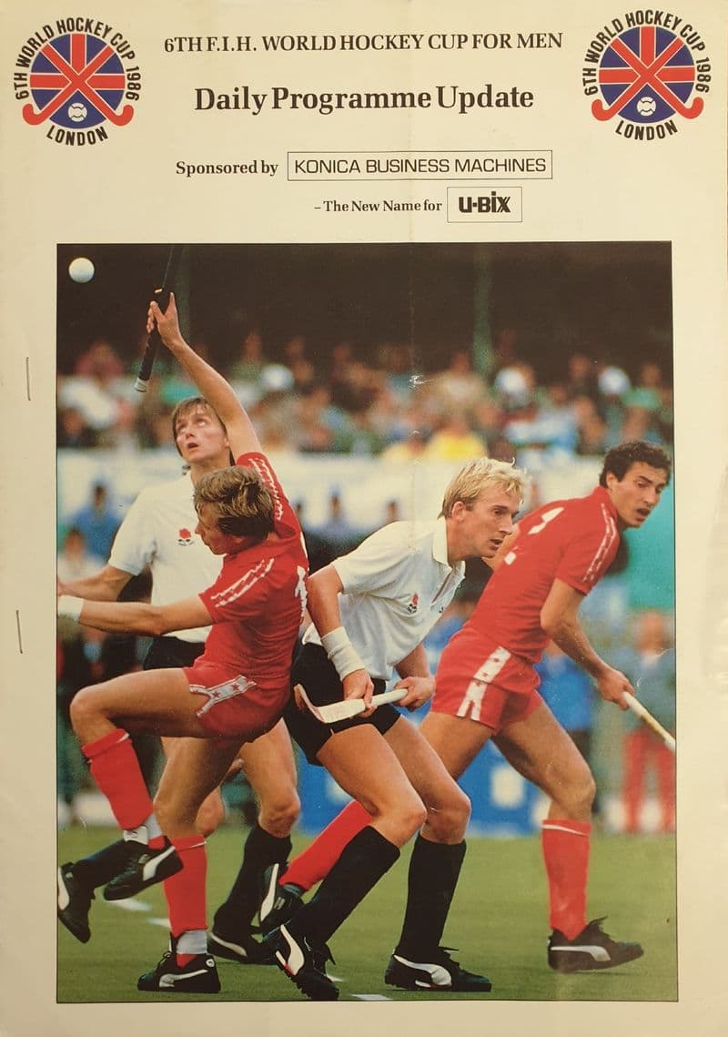 Hockey World Cup 1986 (Oct 4th-19th) Daily Update Oct 10th