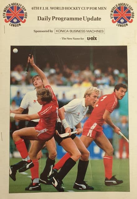 Hockey World Cup 1986 (Oct 4th-19th) Daily Update Oct 18th