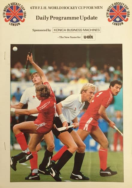 Hockey World Cup 1986 (Oct 4th-19th) Daily Update Oct 7th