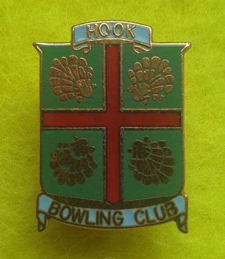 Hook Bowling Club Enamel Pin Badge