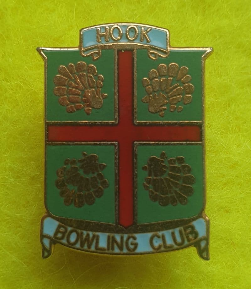 Hook Bowling Club Enamel Pin Badge