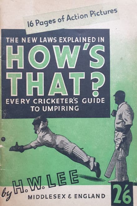 How's That? by HW Lee (1948)