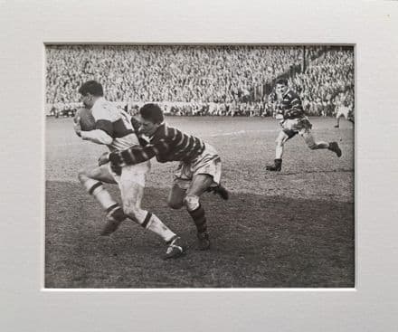 Huddersfield v Hull KR "Blackmore makes a break", Press Photo