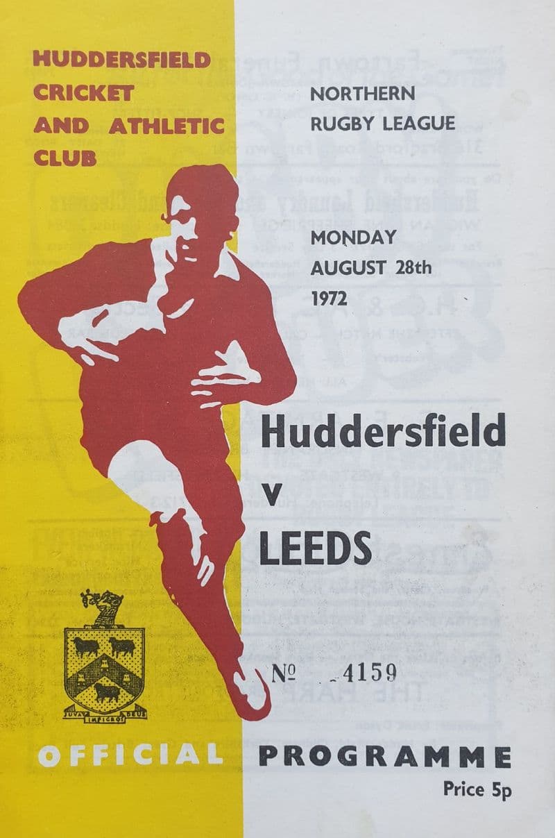 Huddersfield v Leeds (1972, Aug 28th)