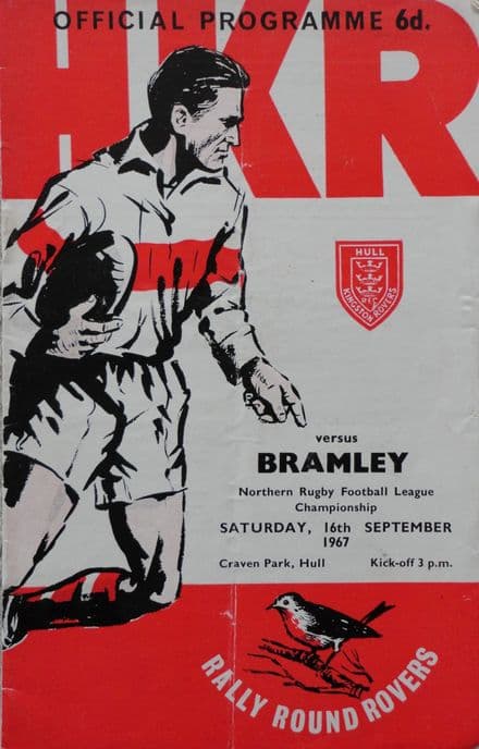 Hull KR v Bramley (1967, Sep 16th)