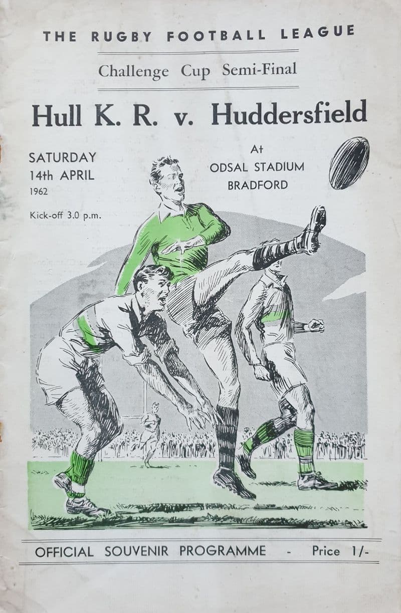 Hull KR v Huddersfield, Challenge Cup SF (1962, Apr 14th)