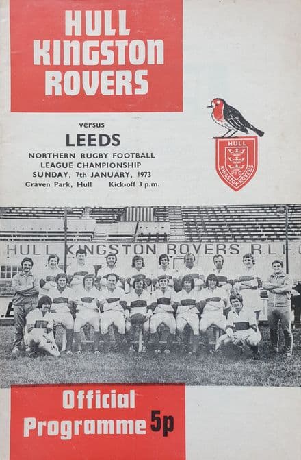 Hull KR v Leeds (1973, Jan 7th)