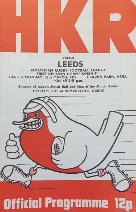 Hull KR v Leeds (1978, Mar 27th)