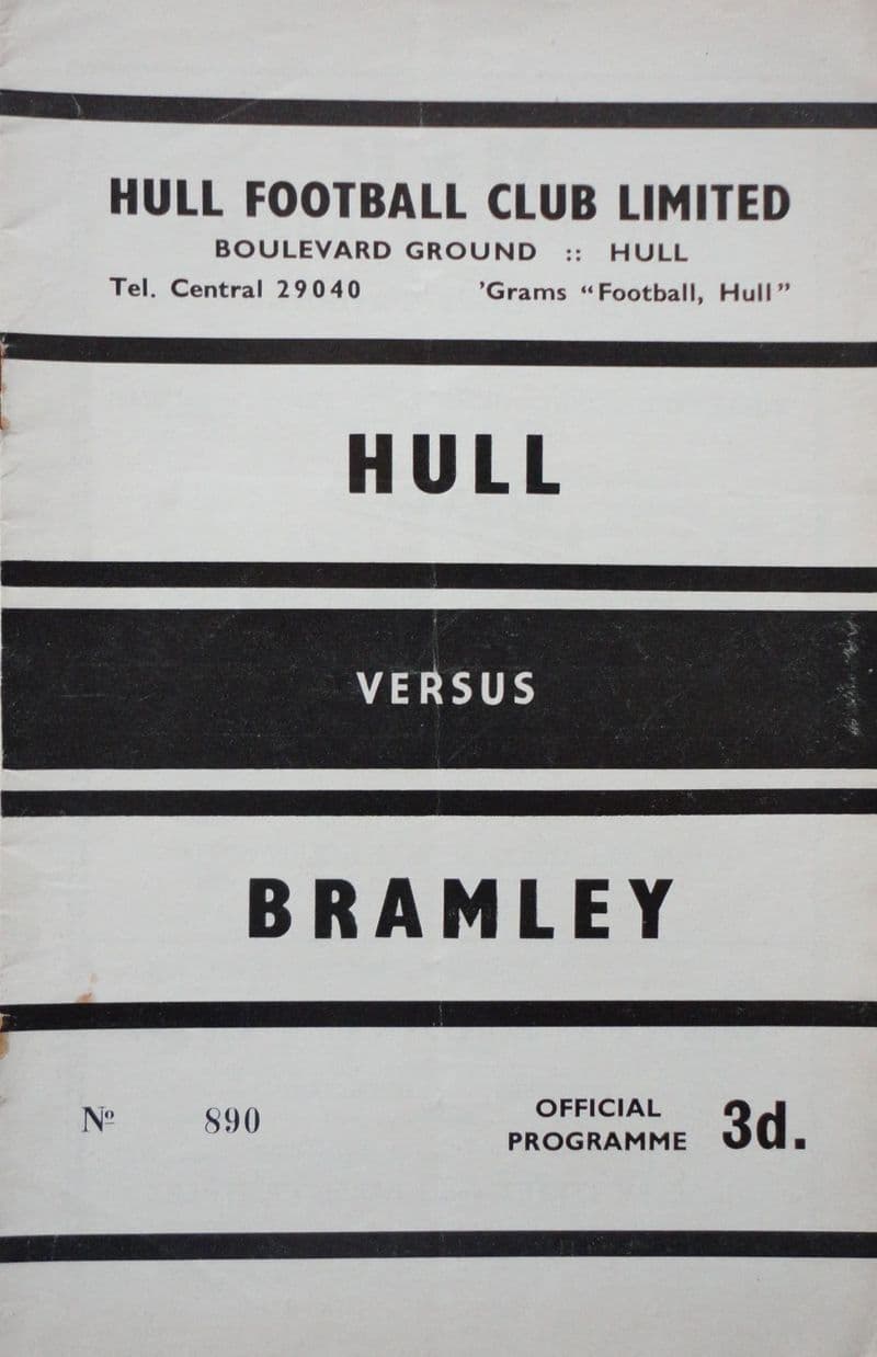 Hull v Bramley (1961, Dec 9th)