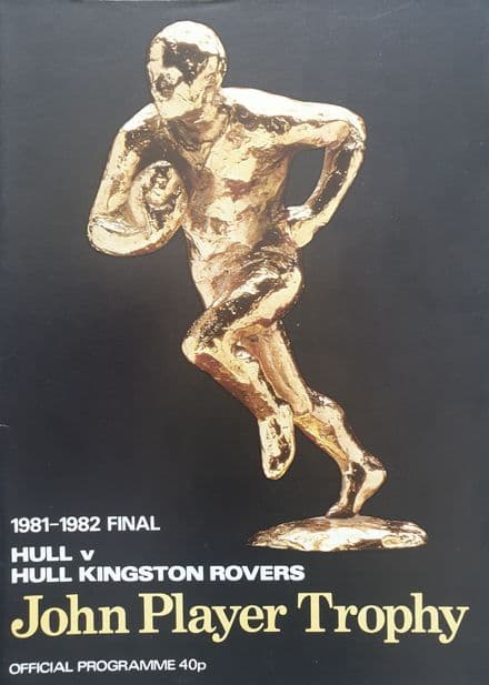 Hull v Hull KR, John Player Trophy F (1982, Jan 23rd)