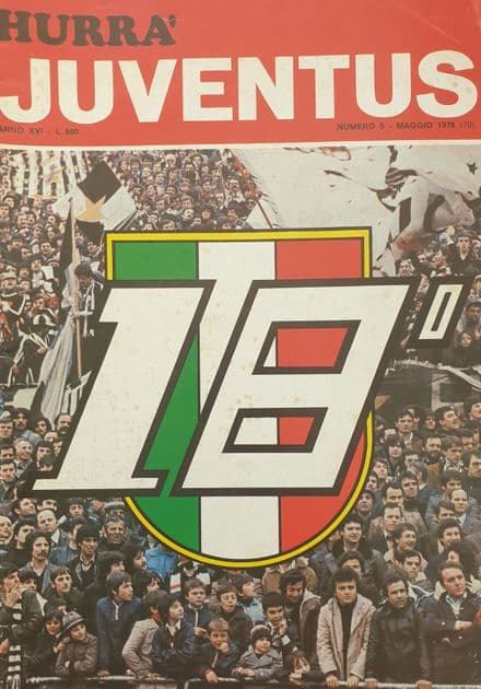 Hurra Juventus Maggio 1978