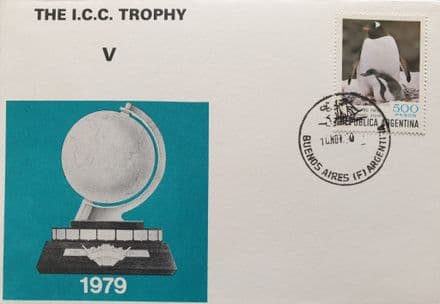ICC Trophy Argentina FDC (1979, Nov 10th)