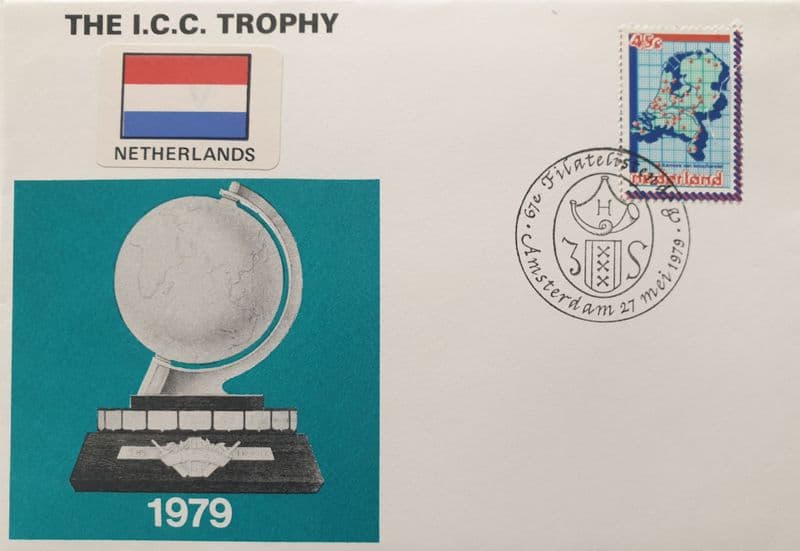 ICC Trophy Netherlands FDC (1979, May 27th)