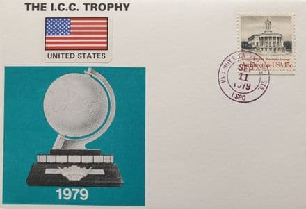 ICC Trophy United States FDC (1979, Sep 11th)