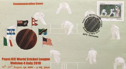 ICC World Cricket League Div 4 FDC (2010, Aug) 181 of 300