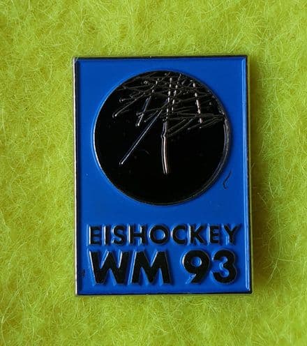 Ice Hockey World Champs (Germany 1993) Badge