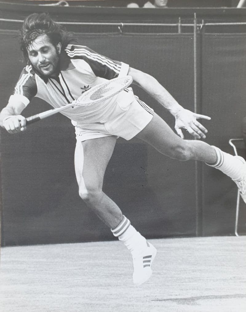 Ilie Nastase Press Photo