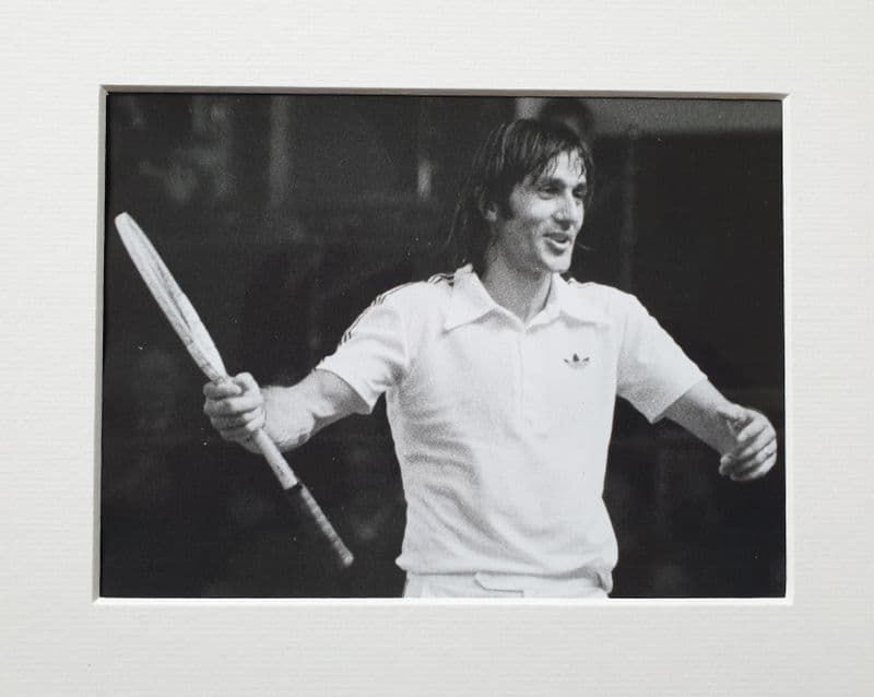 Ilie Nastase Press Photo
